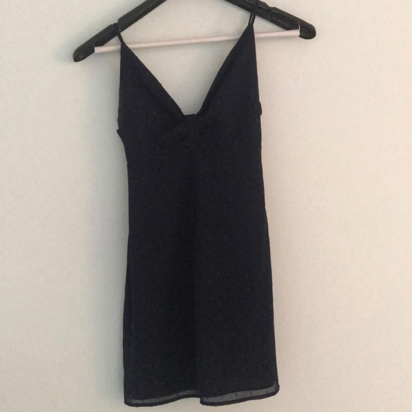 About Us Revolve Mika Deep V Dress XXS - Picture 2 of 6